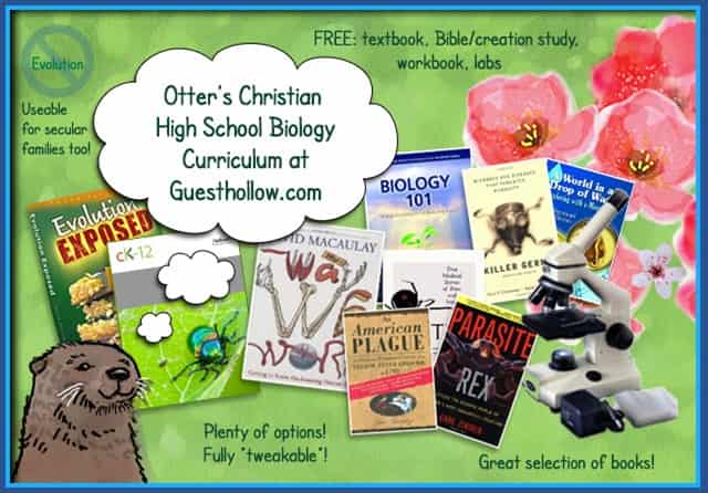 Otter’s Christian High School Biology Curriculum