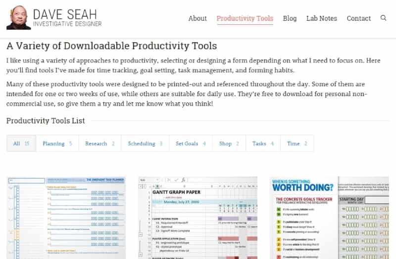Productivity Tools Screenshot