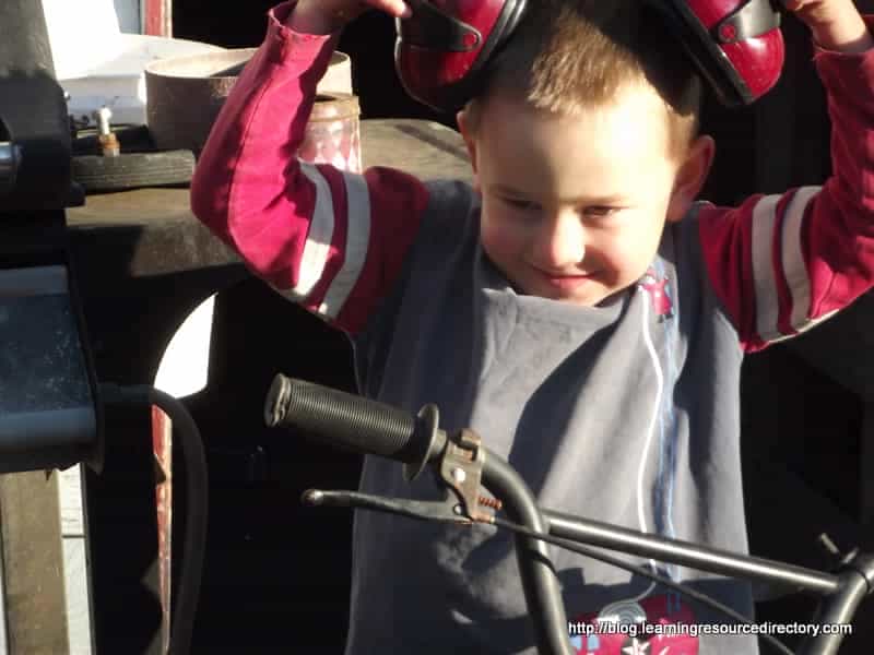 It's noisy out here....