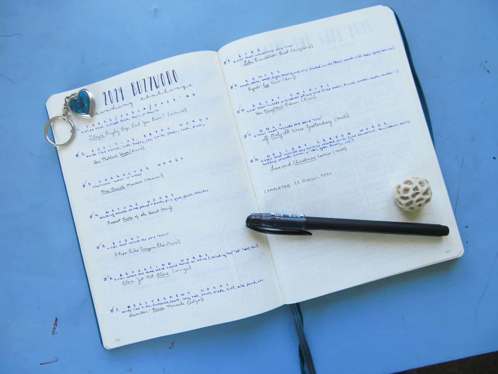 2024 Buzzword Readathon